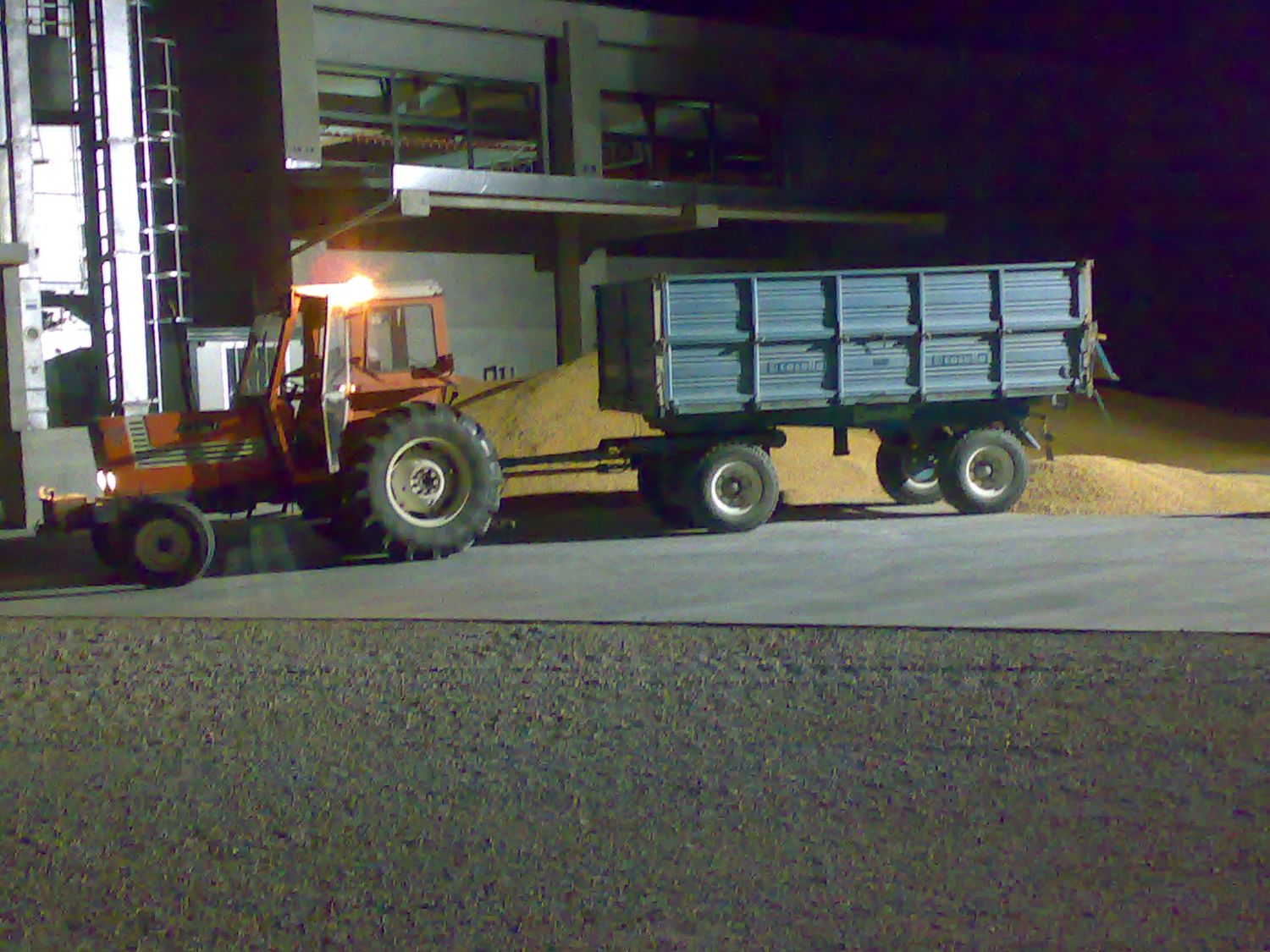 FIAT 580 IN POSIZIONE