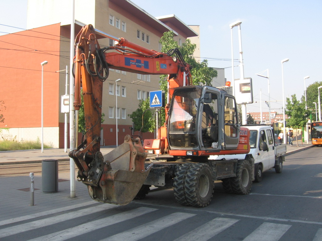Fiat Hitachi EX135W