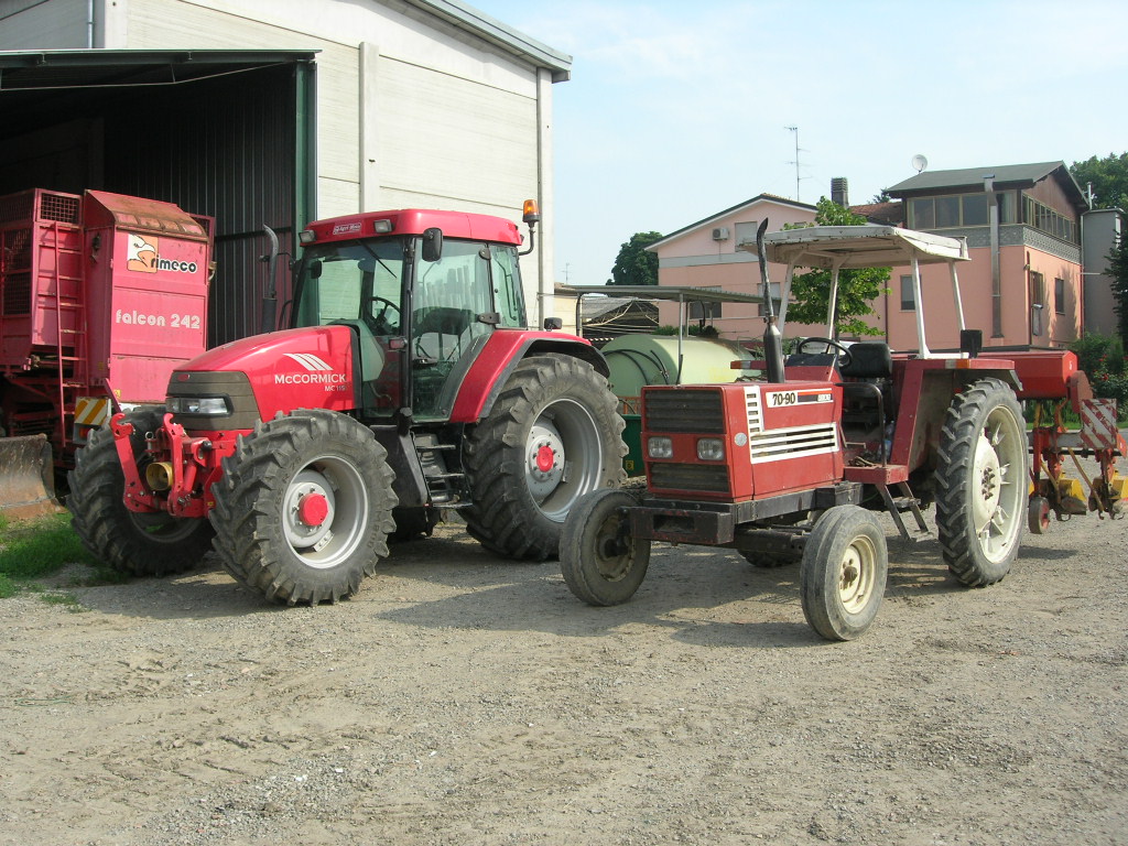 mc cormick MC115 e fiat 70-90
