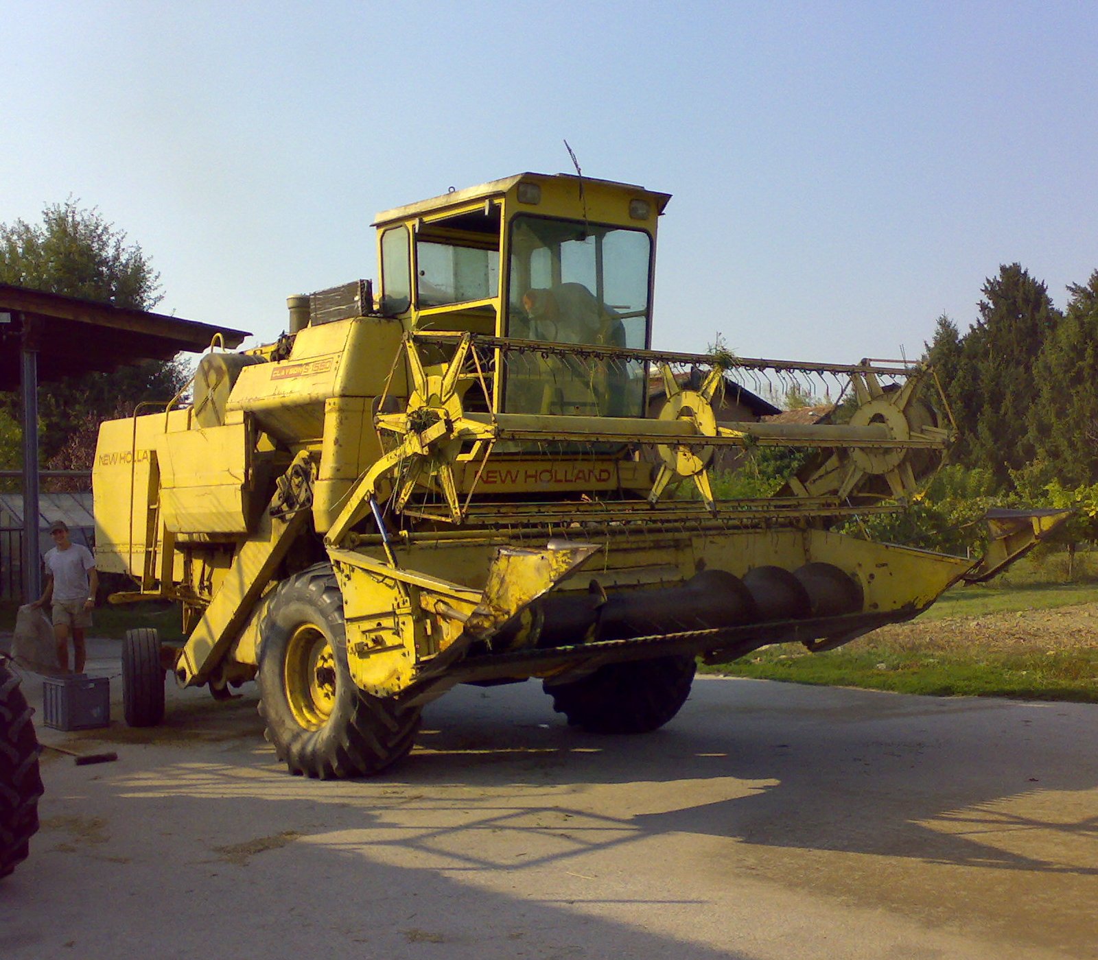 new holland clayson s1550