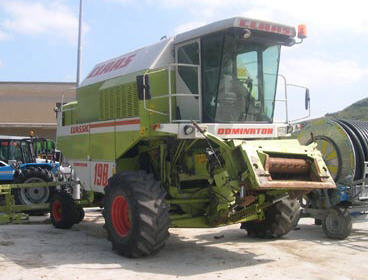 Claas Dominator 198H hillside classic