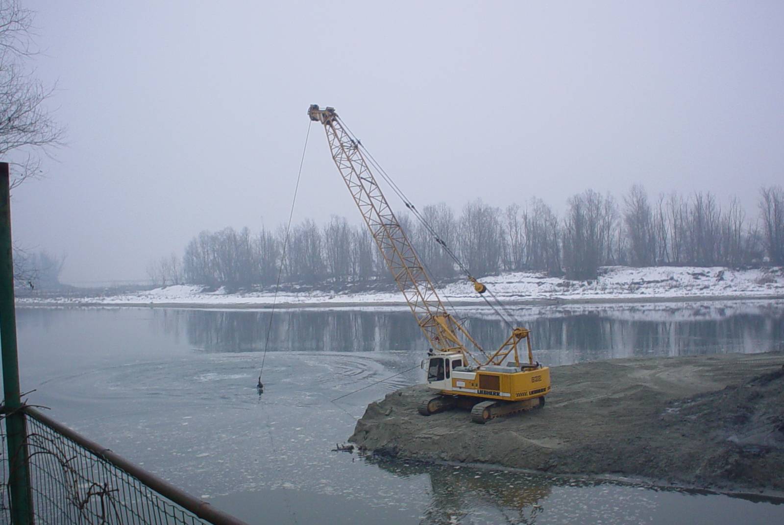 dragaggio ticino(Pavia)