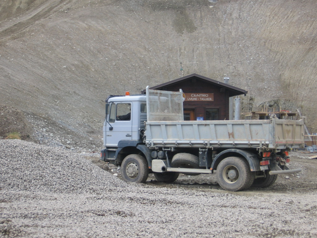 costruzione seggiovia Livigno