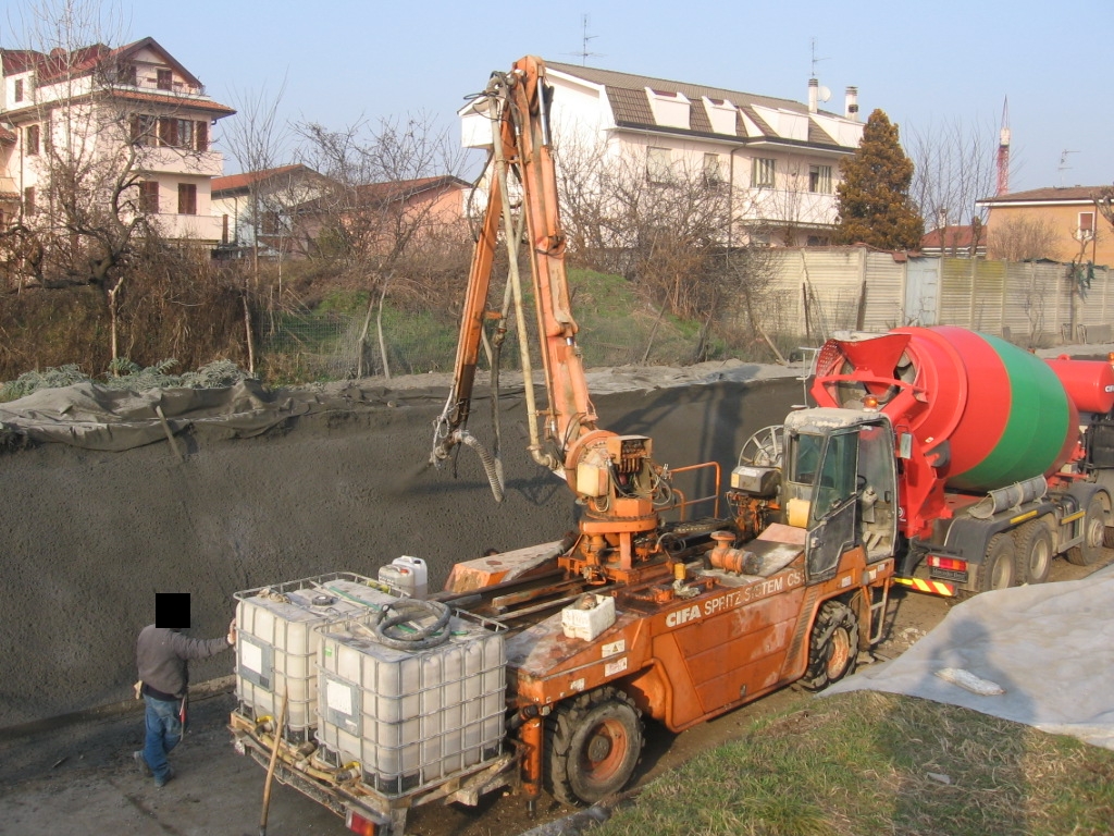 sistemazione sponde canale Villoresi Muggiò
