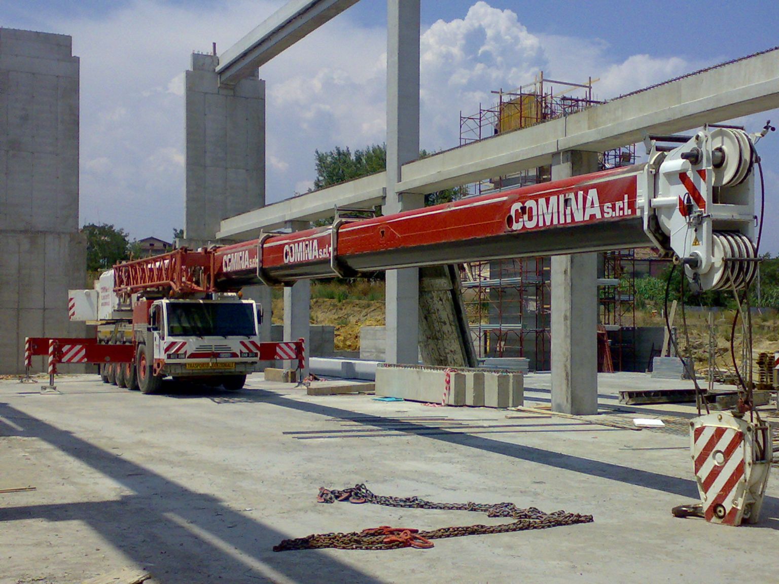 100 tonn DEMAG nino80 sollevamenti