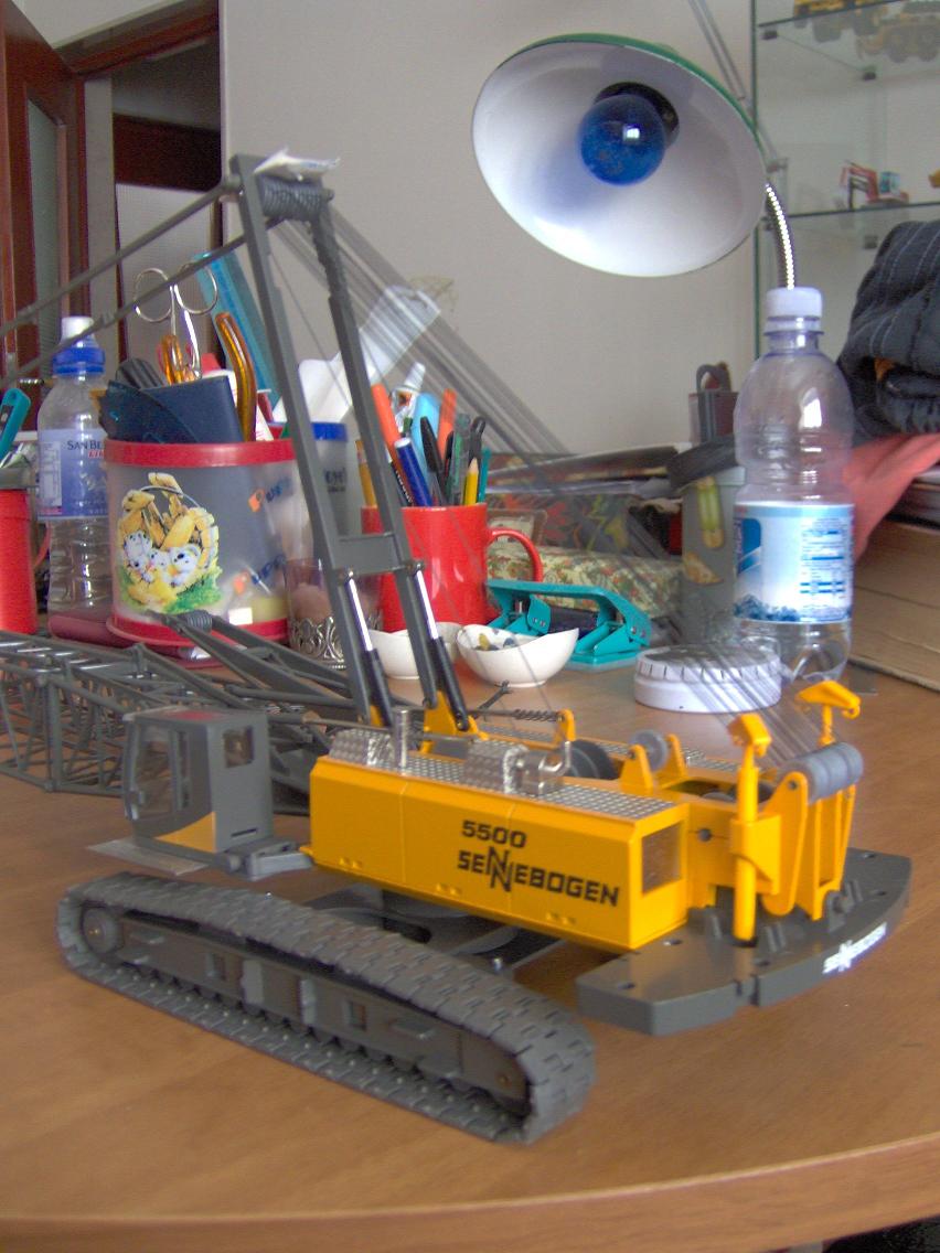 Sennebogen 5500... il montaggio