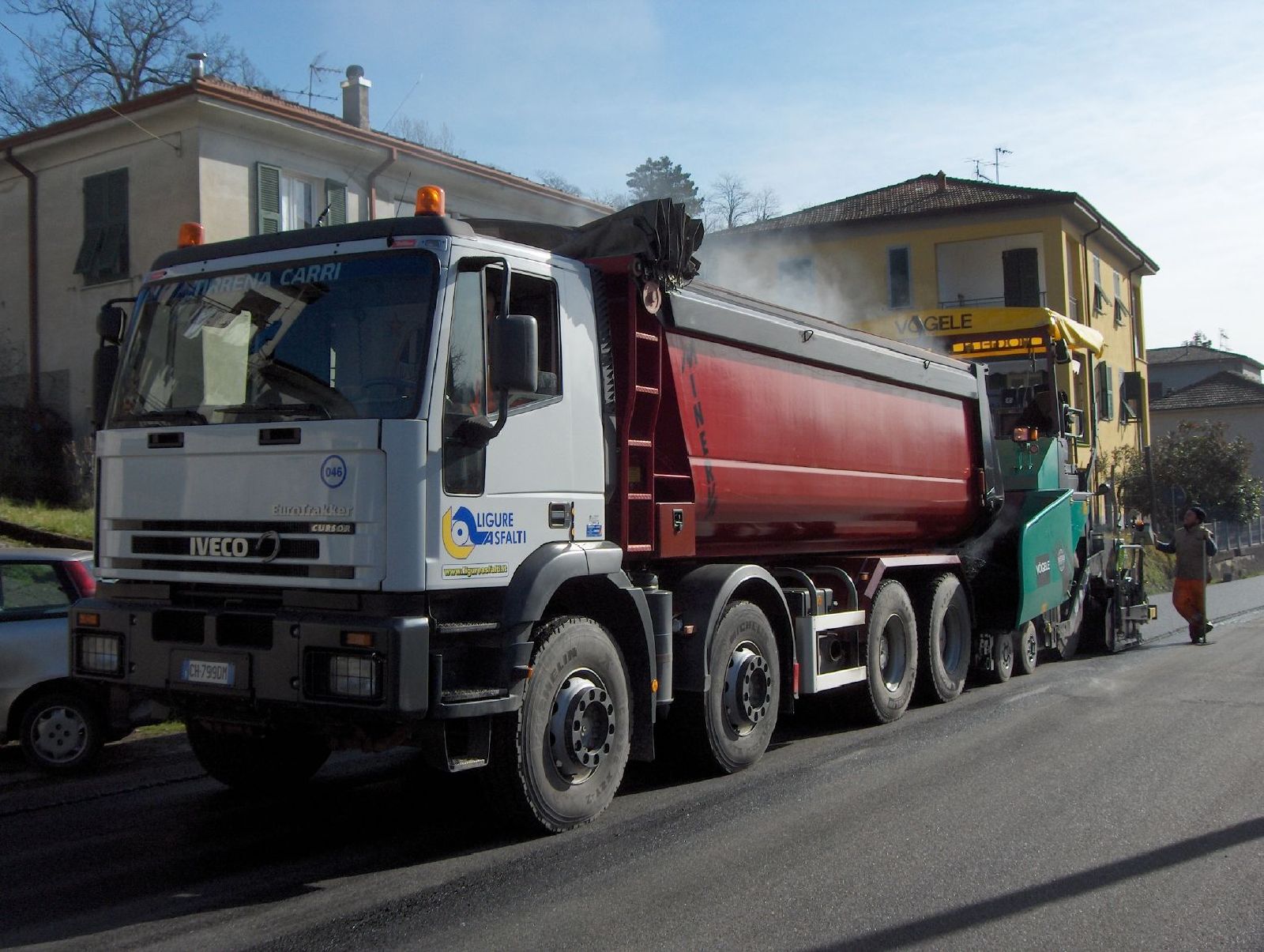 vogele 1603-1 e Iveco