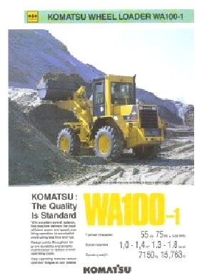 Komatsu WA100