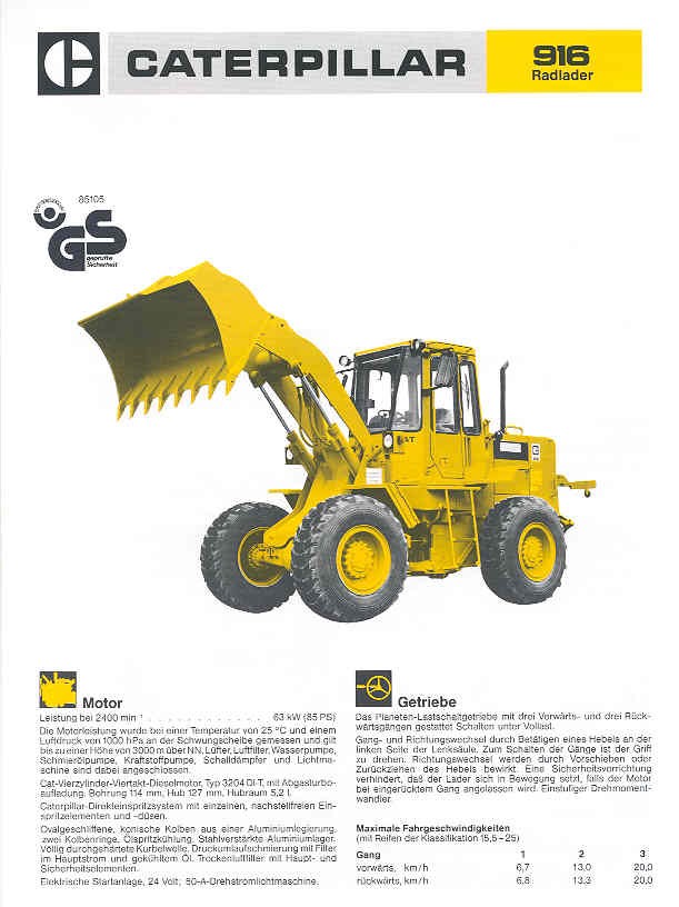 Caterpillar 916