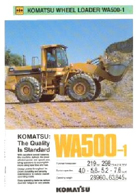 Komatsu WA500