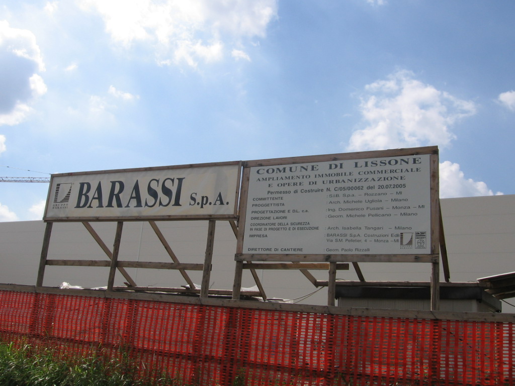 cartello lavori