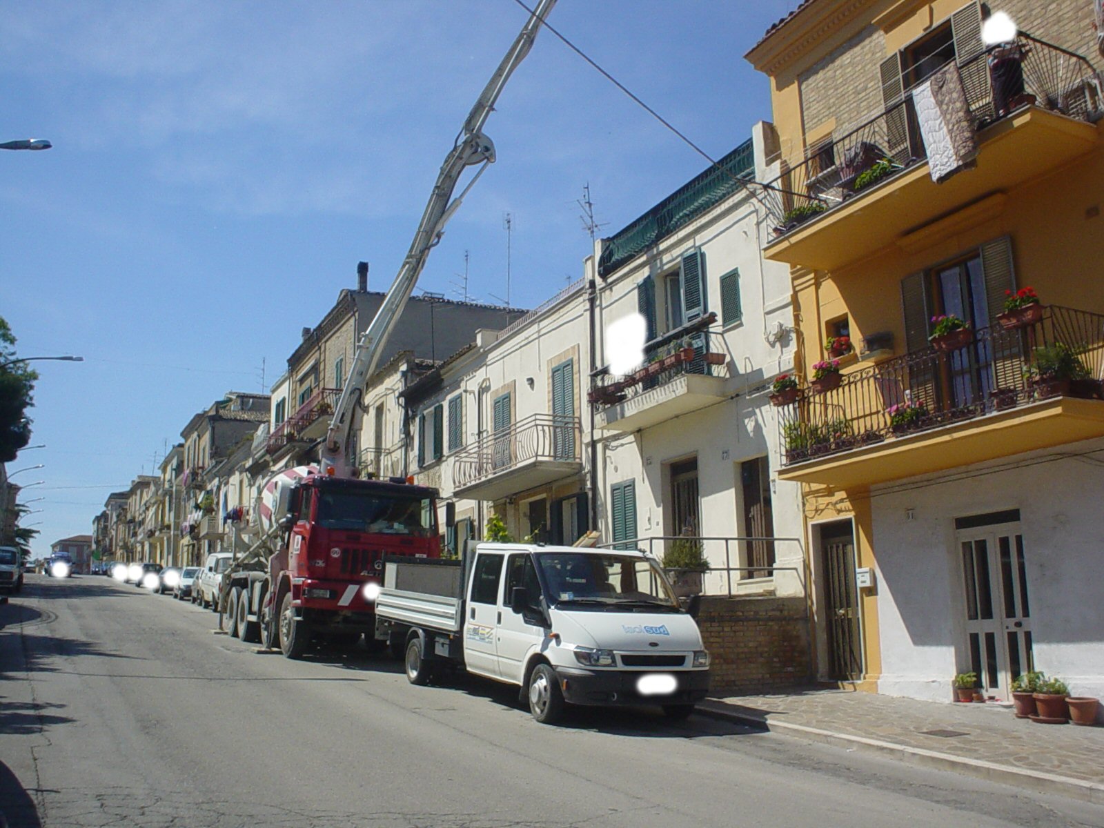 Lavori con Betonpompa Cifa Magnum Metro28