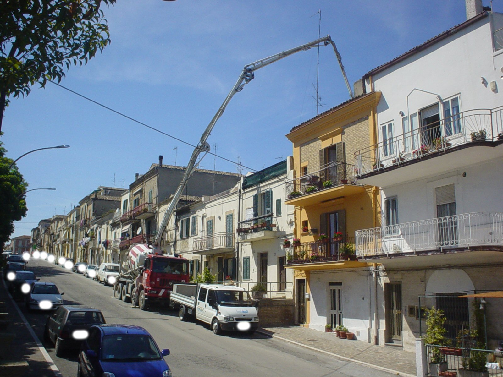 Lavori con Betonpompa Cifa Magnum Metro28