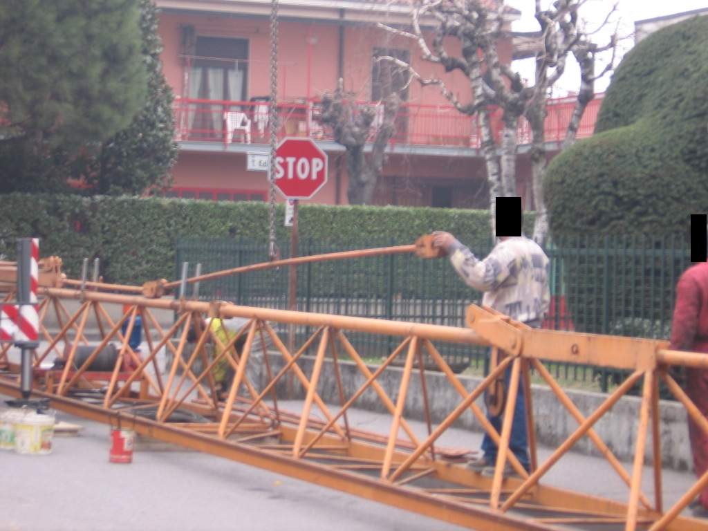 montaggio Raimondi: montaggio freccia