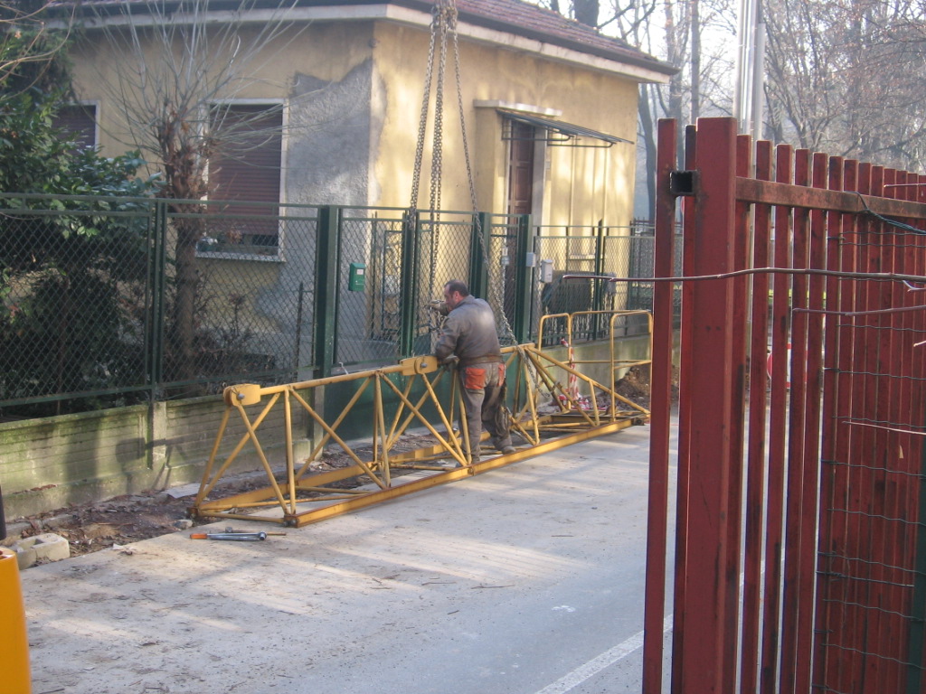 smontaggio FM:sollevamento punta freccia