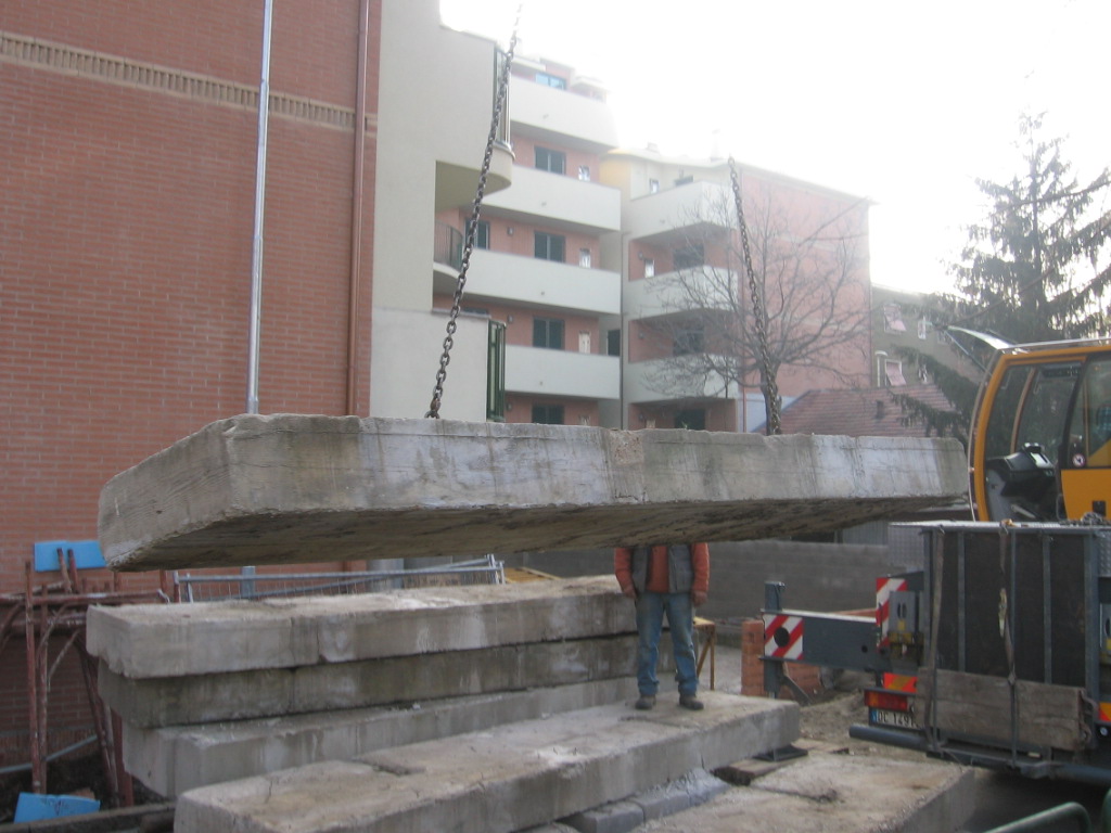 smontaggio FM:sollevamento zavorra di base