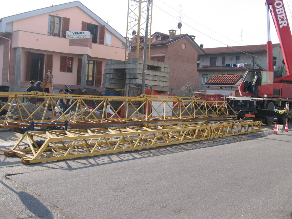 smontaggio Ferro:elementi freccia e controfreccia