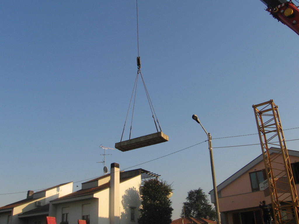 smontaggio Ferro:carico zavorre