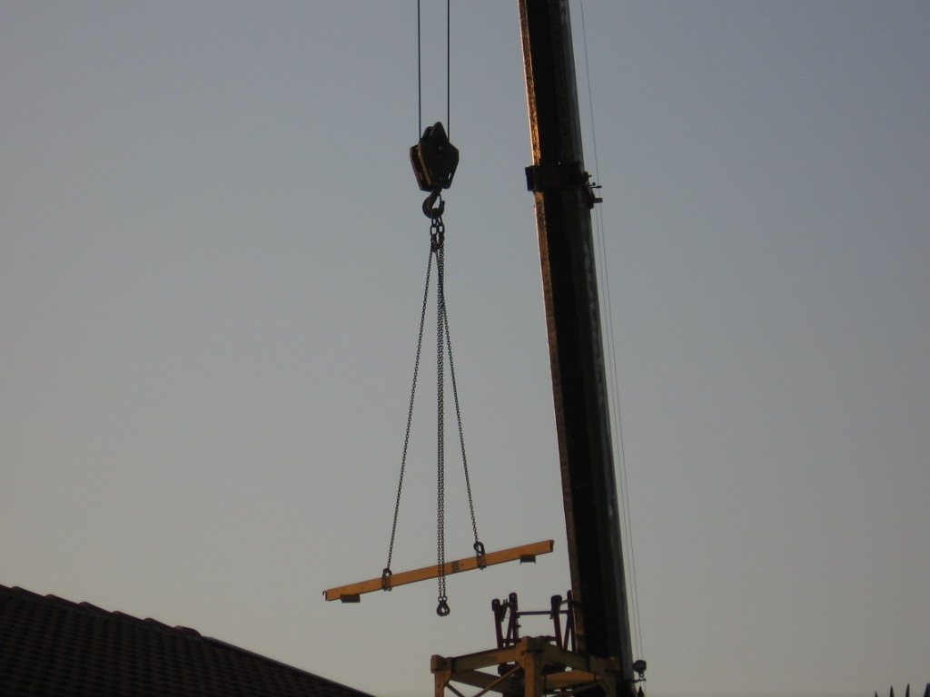 smontaggio Ferro:sollevamento tiranti