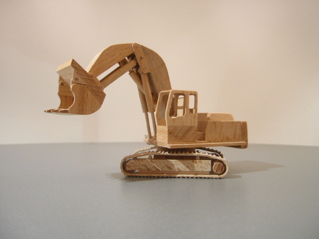 Liebherr 964 in legno