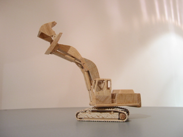 Liebherr 964 in legno