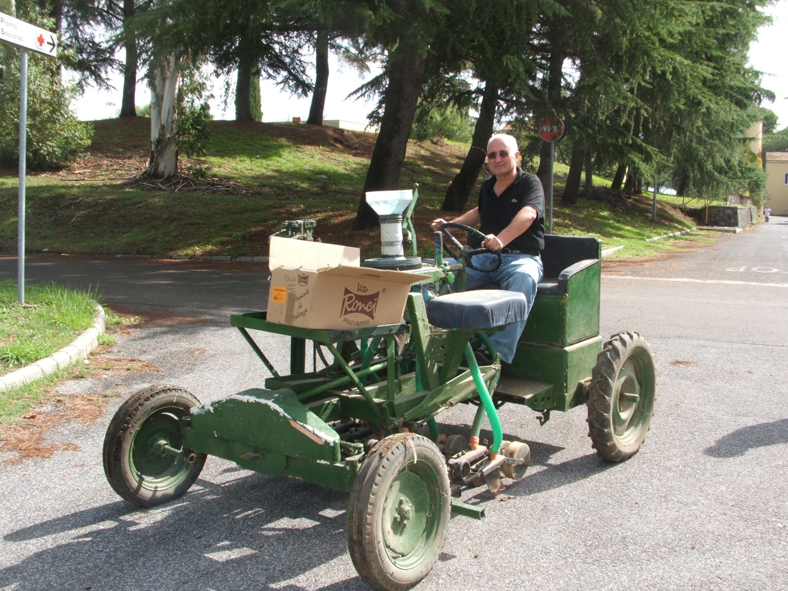 semitrice parcellare a livello scentifico