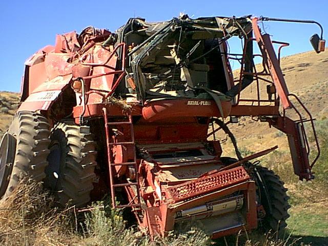 caduta dalla collina,ciò che resta
