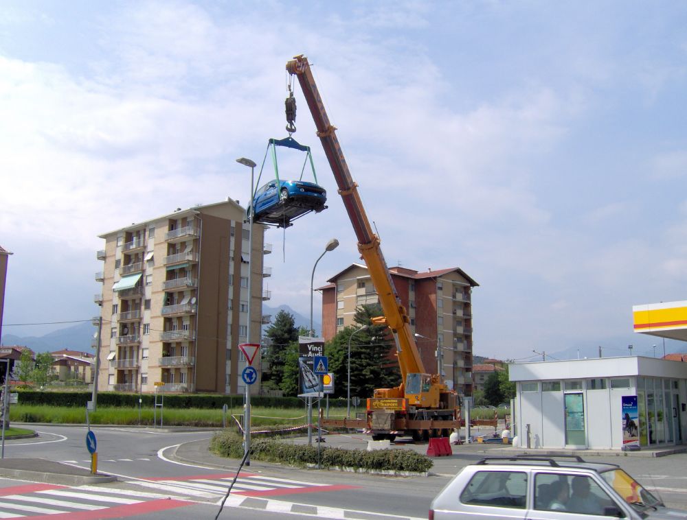 Un' insolita trovata pubblicitaria...