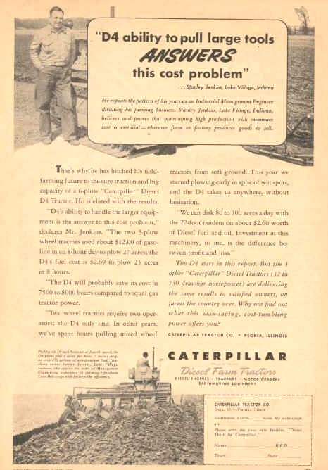 Caterpillar D4