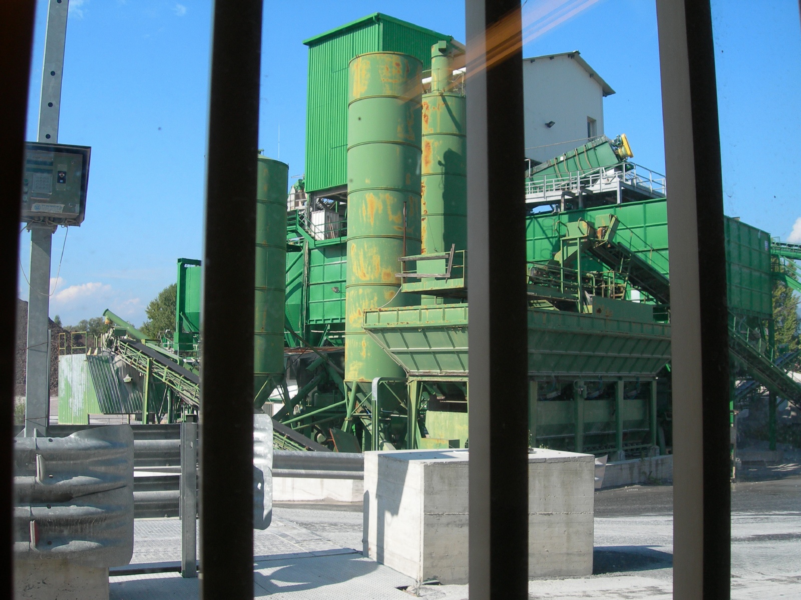 Vista di parte dell'impianto di Senato dal mio ufficio
