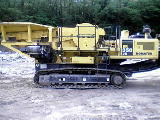 frantoio komatsu br 350