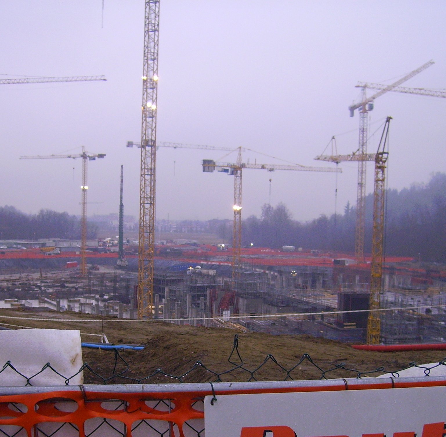 vista cantiere