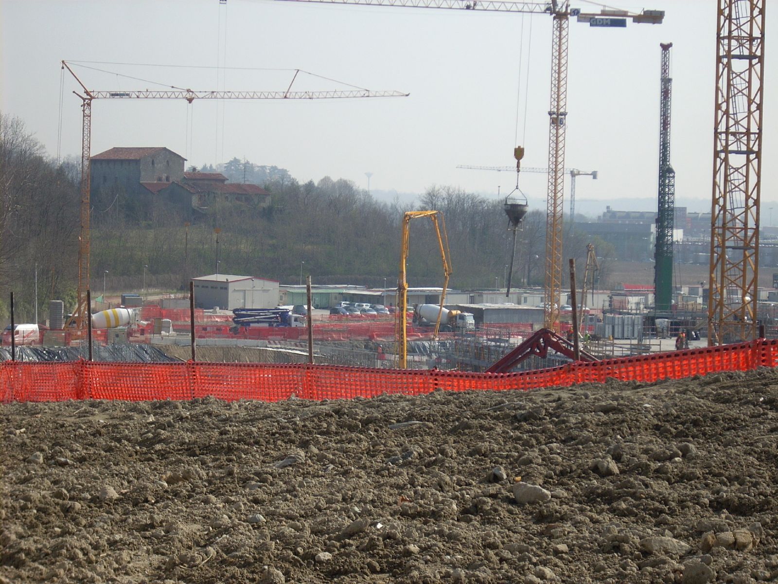 vista cantiere