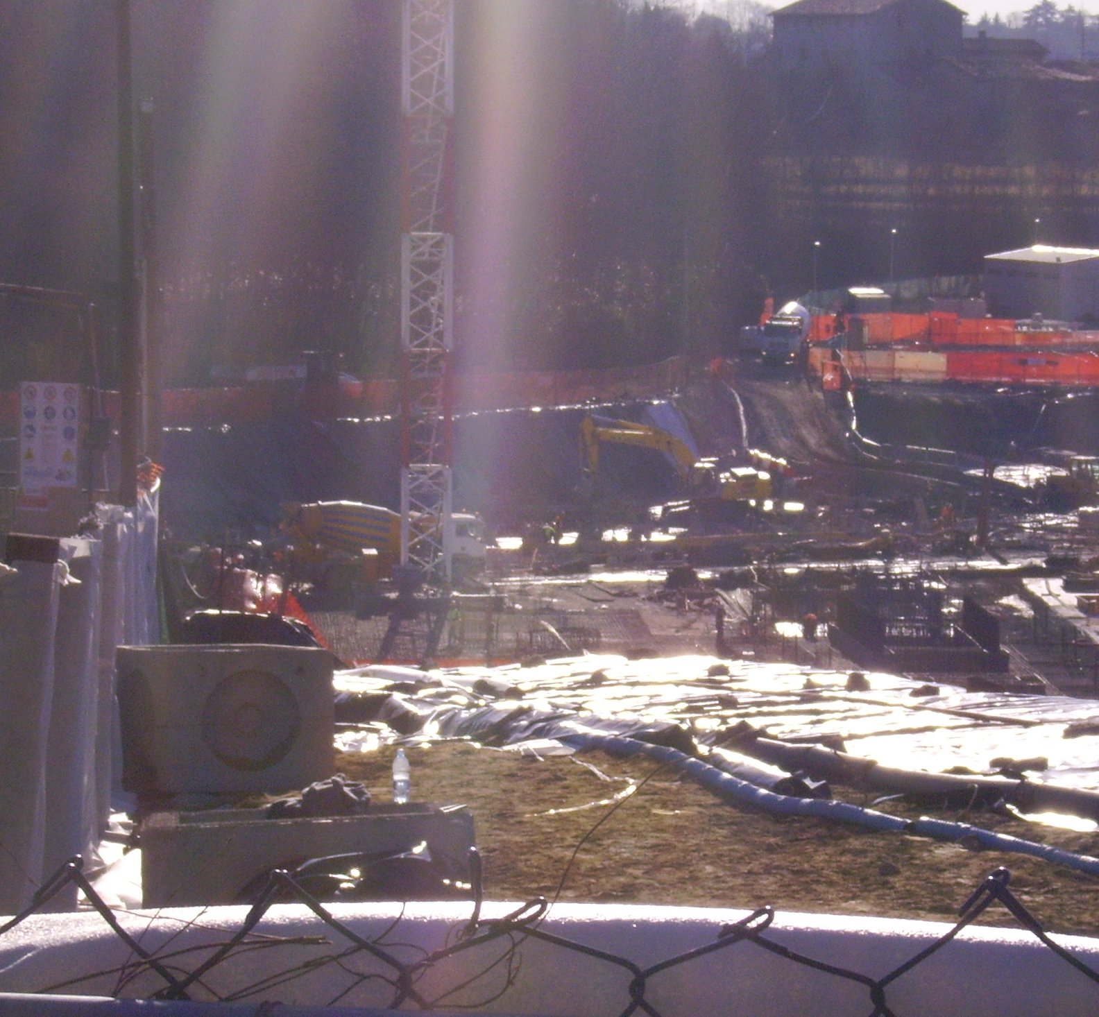 vista cantiere