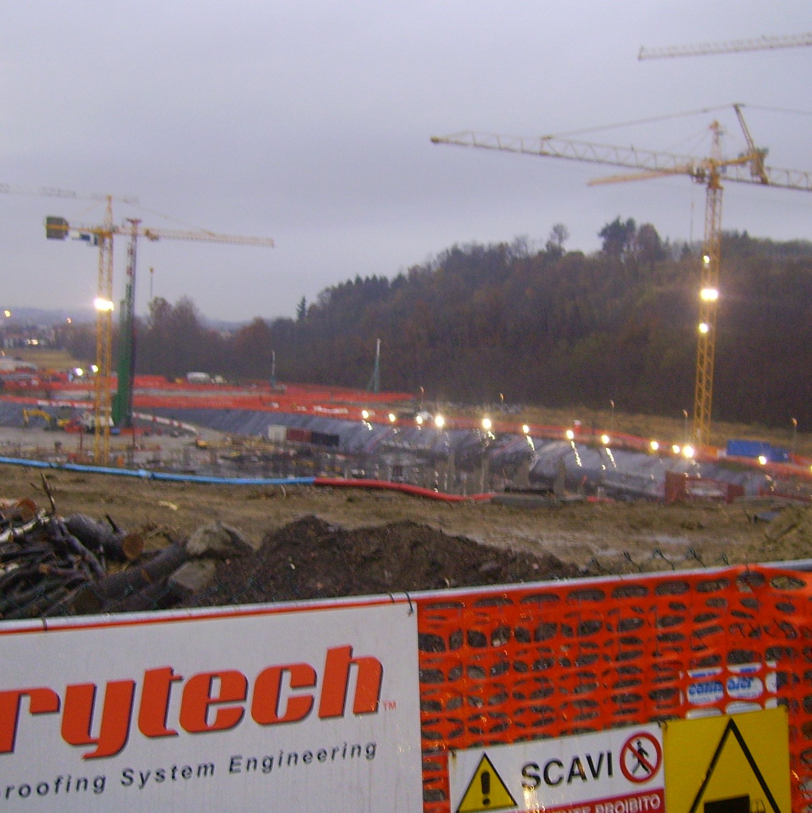 vista cantiere