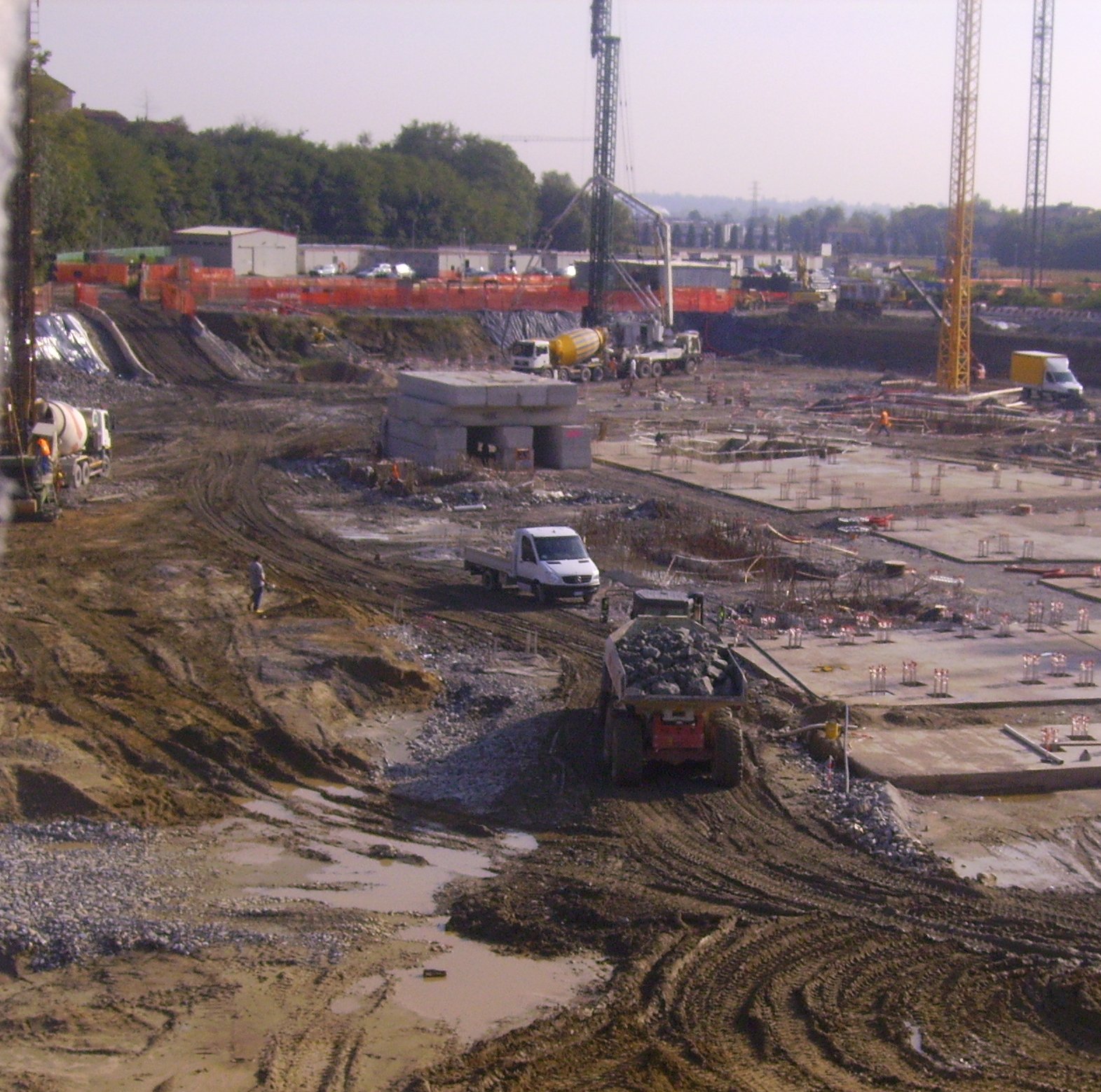 vista cantiere