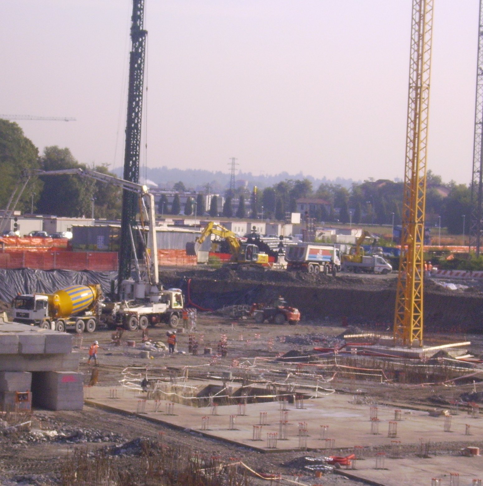 vista cantiere