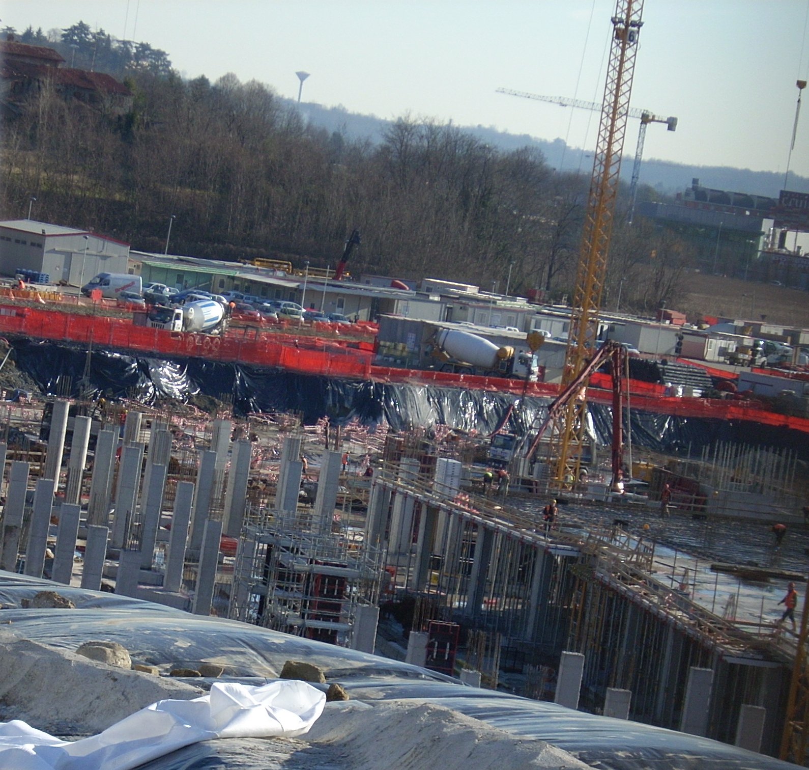 vista cantiere