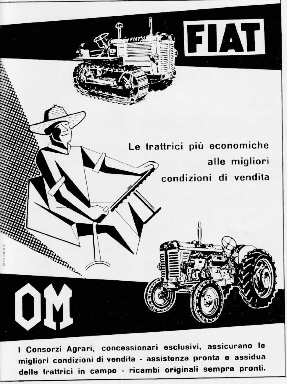 pubblicità  fiat anni 50