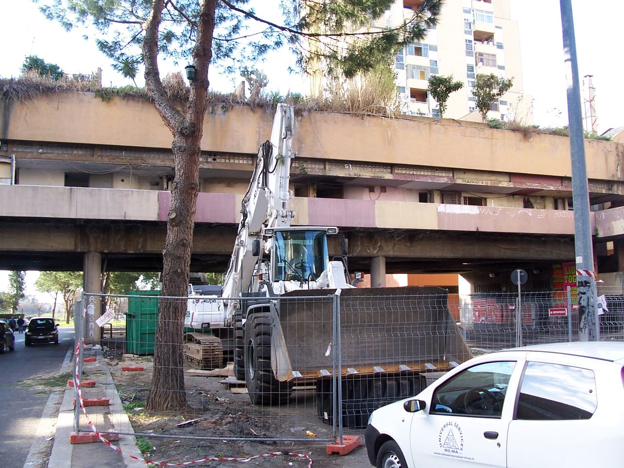 ponte a -2 giorni dalla demolizione
