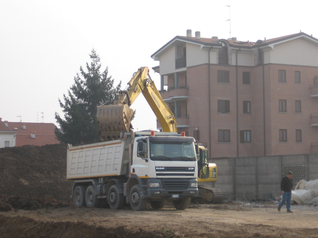 scavo per fondamenta