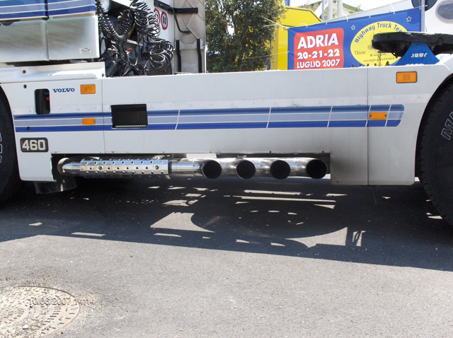Scarico Volvo FH12 460 Violetth