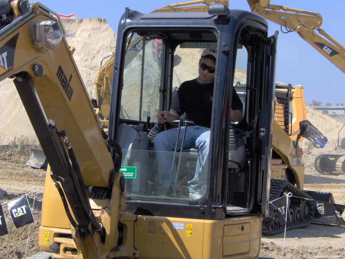 Giorgio in esibizione...