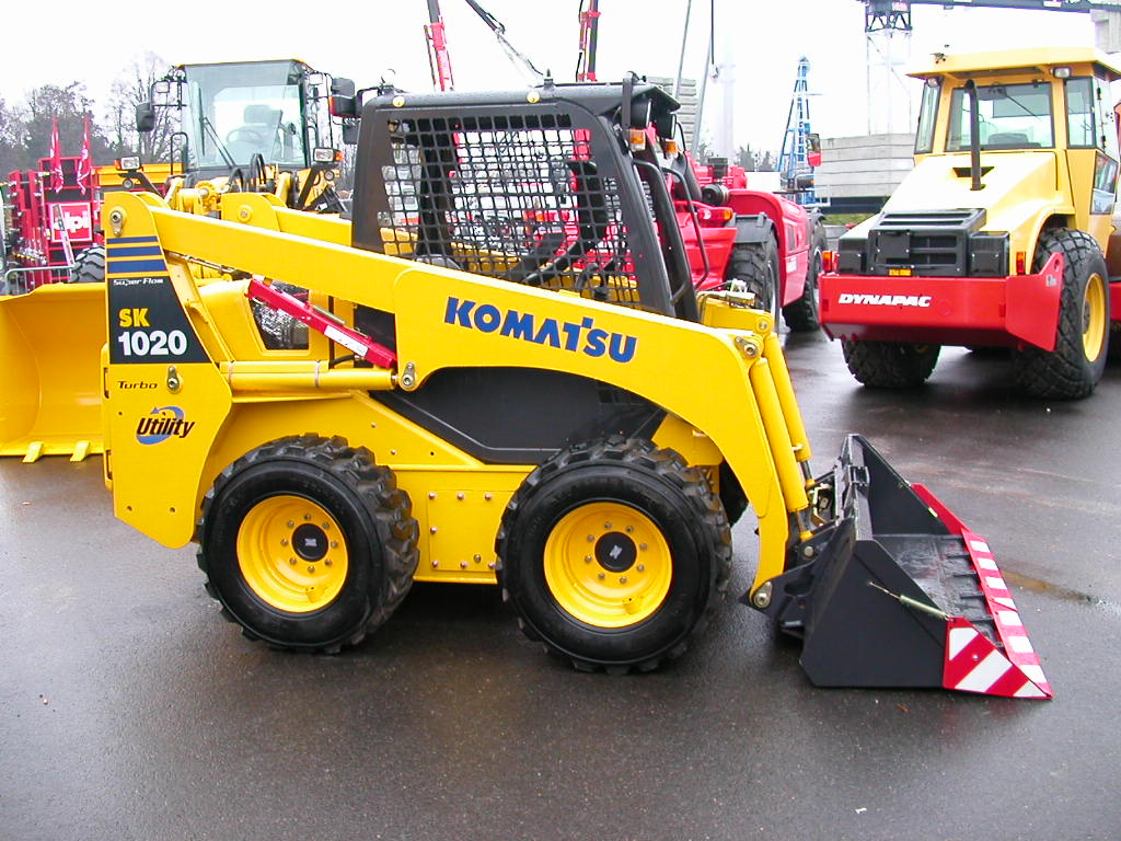 Komatsu SK 1020 - Minipala Gommata