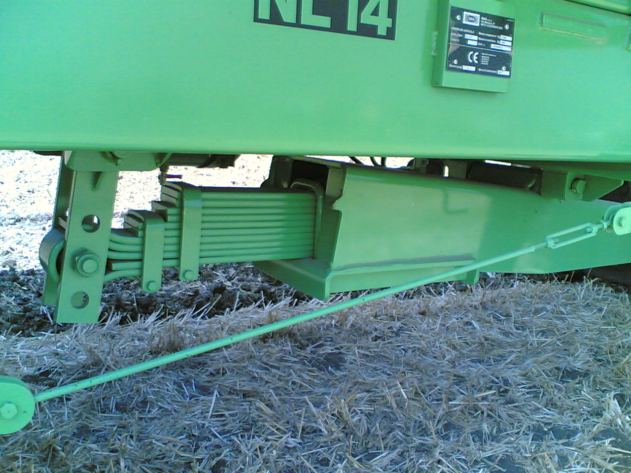 particolare sospensione del timone