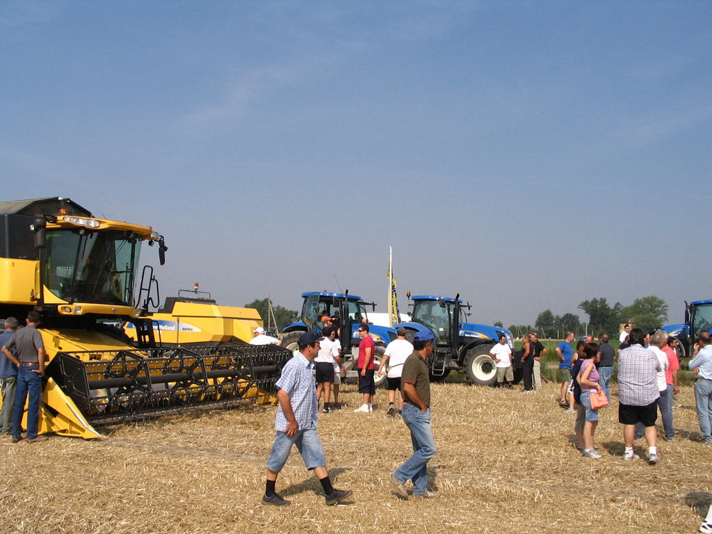 New Holland in campo Nonantola MO 1/7/07