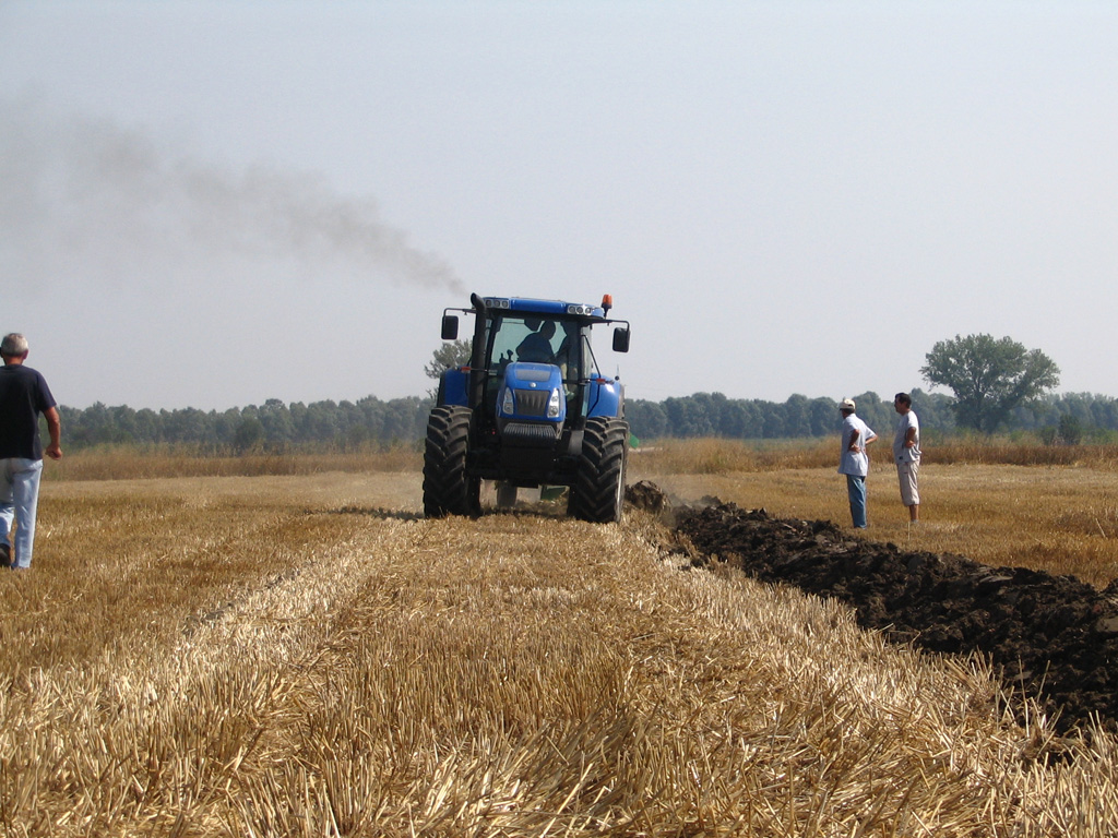 New Holland in campo Nonantola MO 1/7/07
