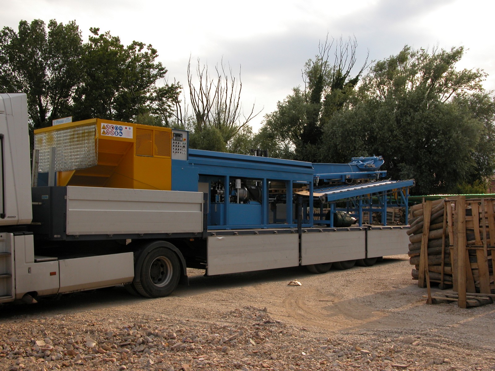 Pinosa EPC3300 su camion