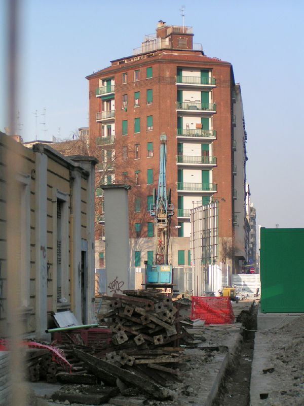 Scavo delle paratie