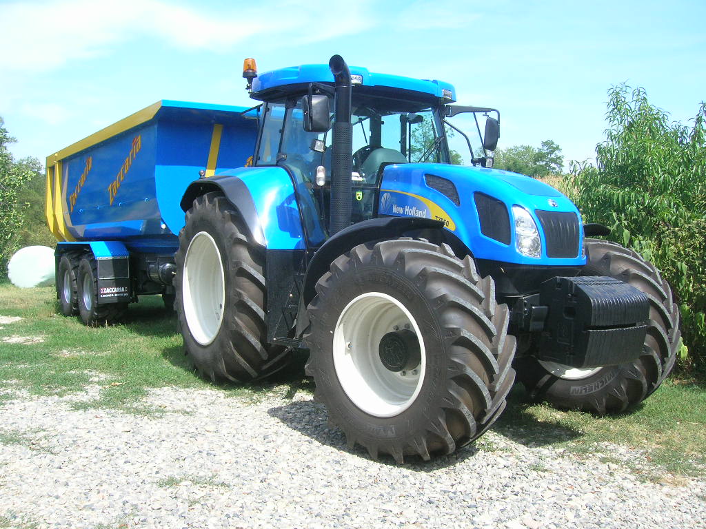 T 7550 appena attaccato allo Zaccaria